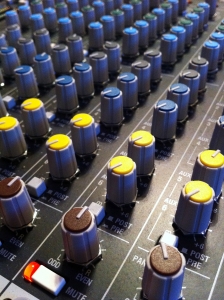 music-mixing-console