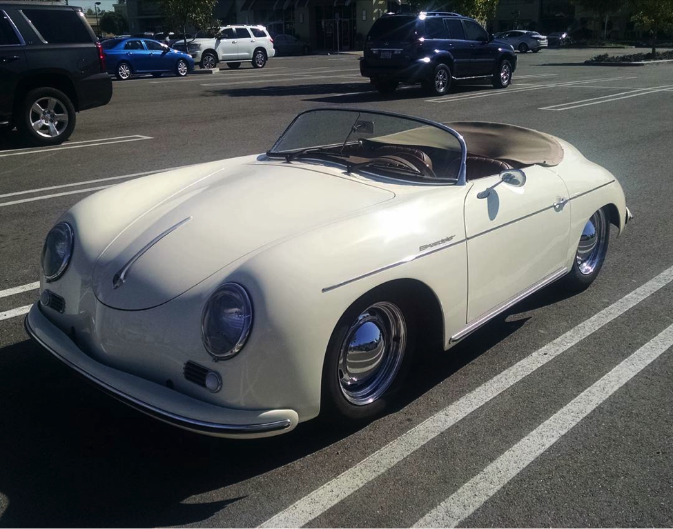 Classic Porsche in White